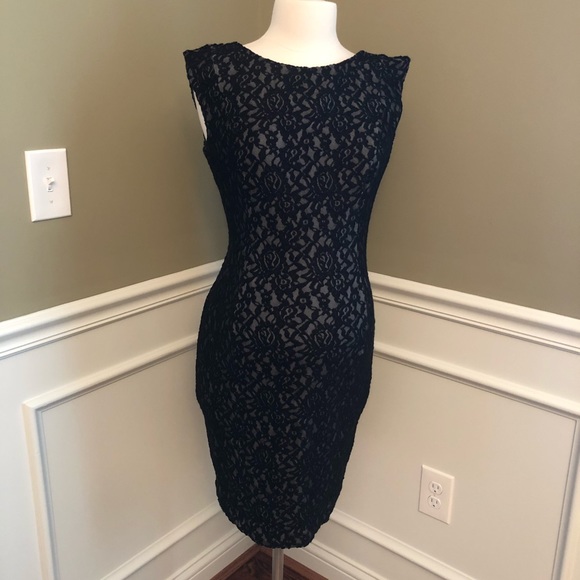 Maternity French Connection Lace Cocktail Dress - Picture 1 of 5
